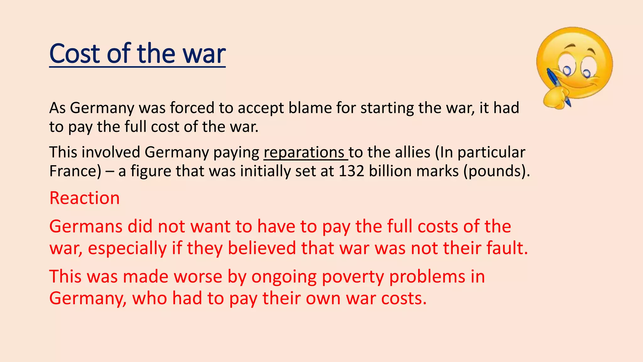 Treaty of Versailles | PPTX