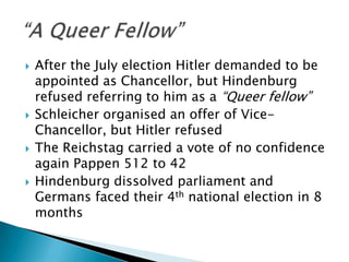 Hitler’S Rise To Power