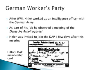 Hitler’S Rise To Power