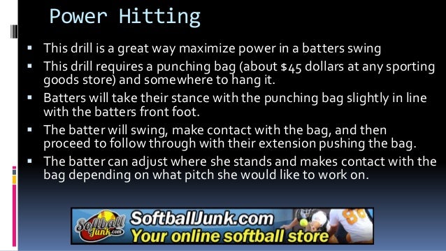 Thirty Six Fastpitch Softball Hitting Drills From Fastpitch Tv