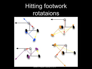 Derek E. Pappas Copyright © 2015
Hitting footwork
rotataions
 