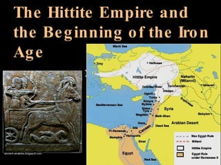 The Hittite Empire and the Beginning of the Iron Age (1700-1200 BCE) 