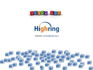 Connect :contact@highring.in
 