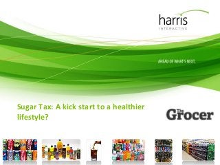 Sugar Tax: A kick start to a healthier
lifestyle?
 