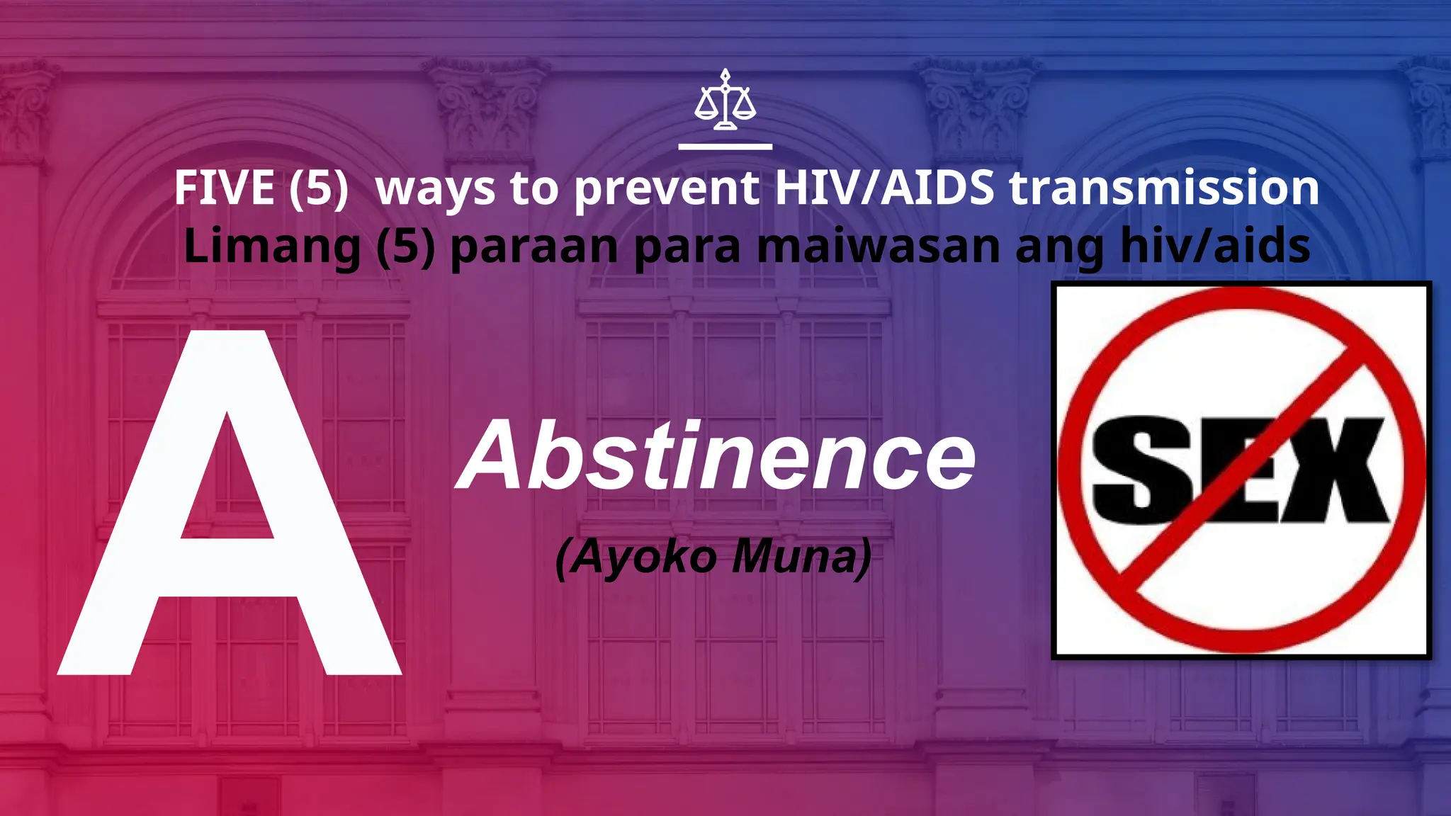 HIV Lecture Tagalog. Ano ang Iba't Ibang sintomas at paano makaiwas | PPTX