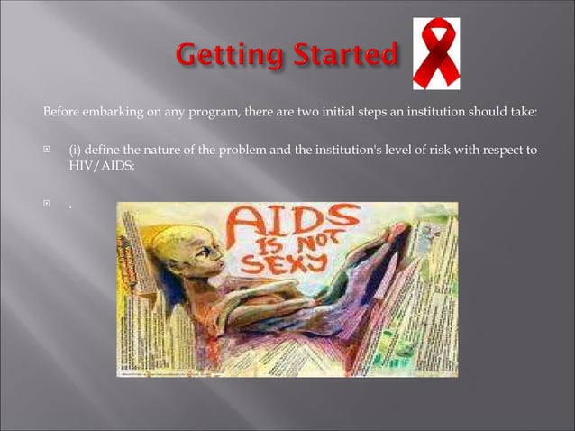 HIV-AIDS in a Workplace | PPT | Infectious Diseases | Diseases and ...