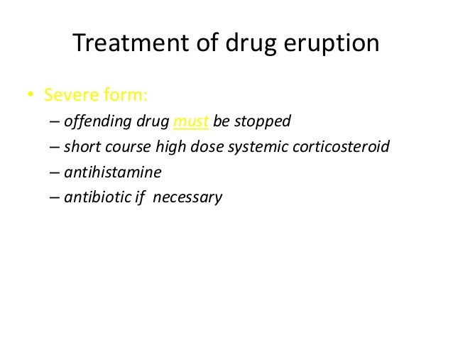 photoallergic eruption home remedies