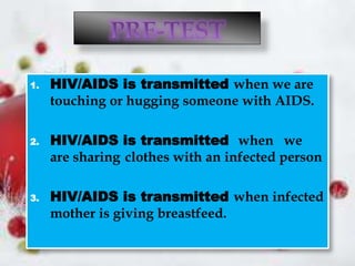 STI/HIV/AIDS | PPTX