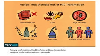 Epidemiology of HIV/AIDS | PPTX