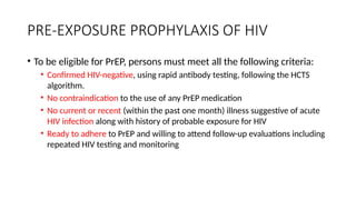 Who Prep Algorithm HIV.pptx treatment and prophylaxis explained | PPTX