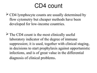 Cd4 Lab Values Comprehensive Overview of HIV/AIDS: Epidemiology, Pathogenesis, and ...