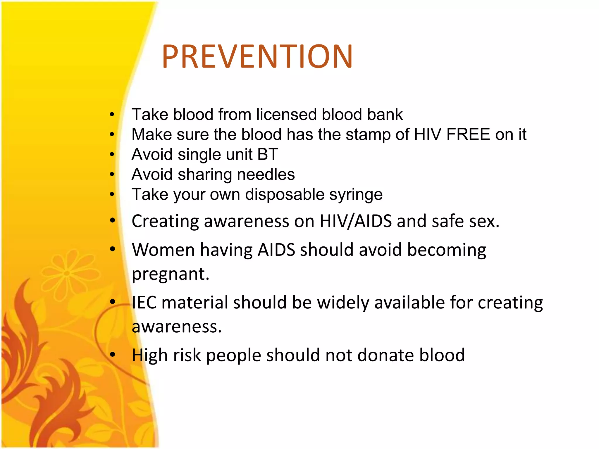 Hiv aids- epidemiology | PPT
