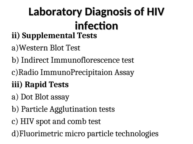 HIV-AIDS- Classification, pathogenesis, diagnosis, management | PPT