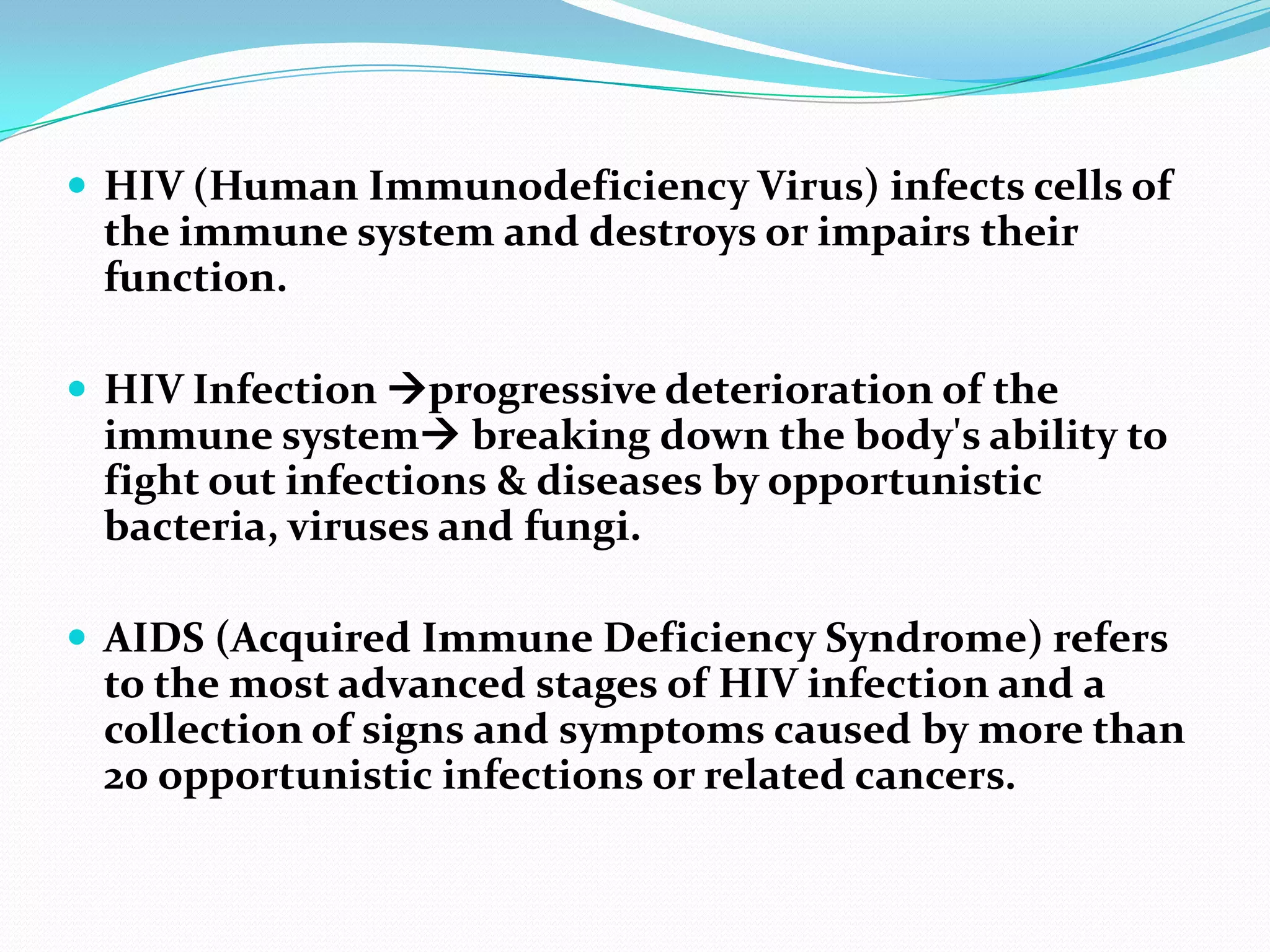 HIV-AIDS-Prevention & Control | PPTX