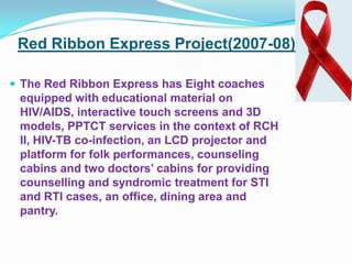 Red Ribbon Express HIV-AIDS-Prevention & Control | PPTX