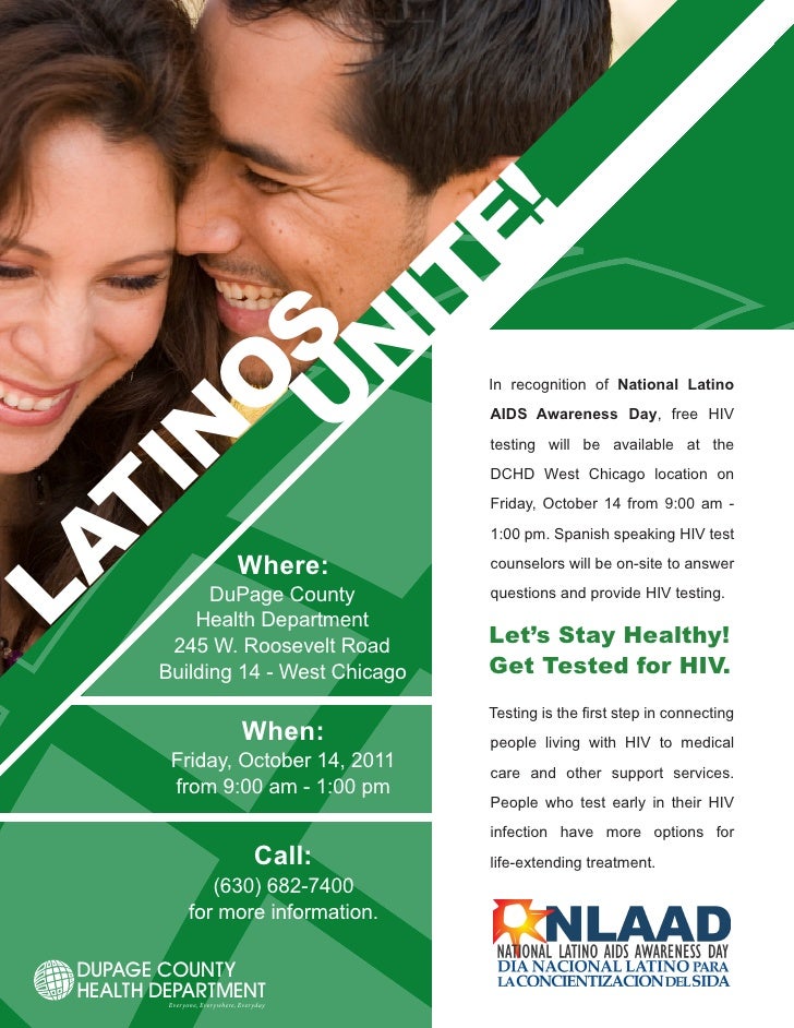 Hiv aids flyer english and spanish version all