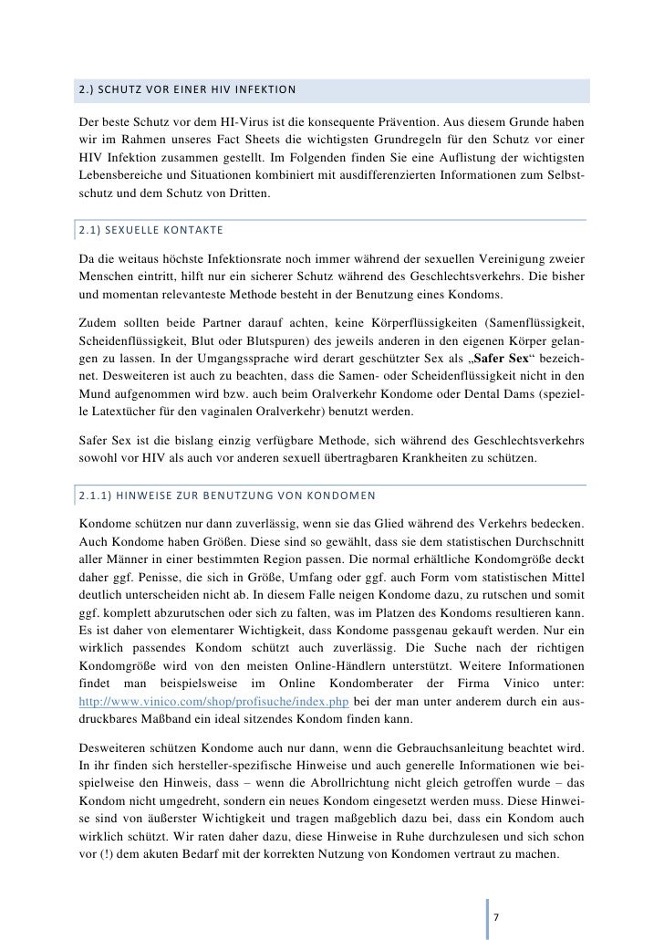 Hiv Factsheet Das Hiv Ebook