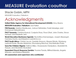 Mixed-Methods Costing of Case Management in Programs for Orphans and ...