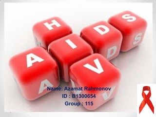 Name: Azamat Rahmonov
ID : B1300654
Group : 115

 
