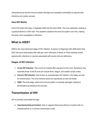 Hiv Aids Virus: Diagnosis and Treatment.pdf