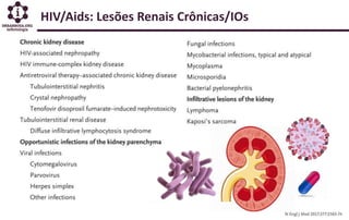 HIV/Aids: Lesões Renais Crônicas/IOs
 