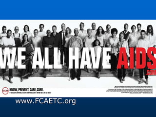  National Post-Exposure Prophylaxis
Hotline (Linha Direta Nacional de
Profilaxia de Pós-exposição): 888-
HIV-4911
 Florida/Caribbean AIDS Education &
Training Center (Centro de Educação
e Treinamento em AIDS da
Flórida/Caribe): www.FCAETC.org
www.FCAETC.org
 