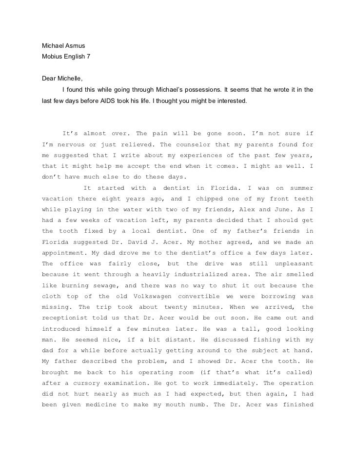 Personal narrative essay topics