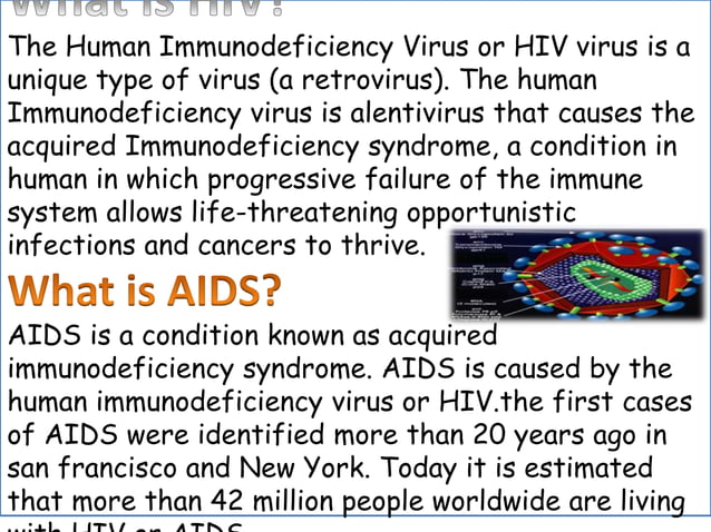 Hiv aids project | PPT
