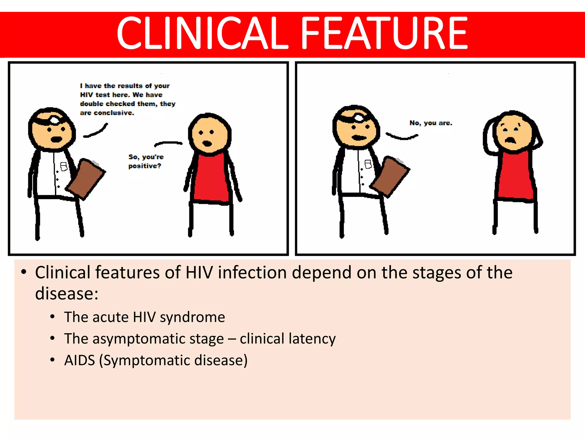 HIV AIDS - Risk factor, Clinical feature & Complication | PPTX