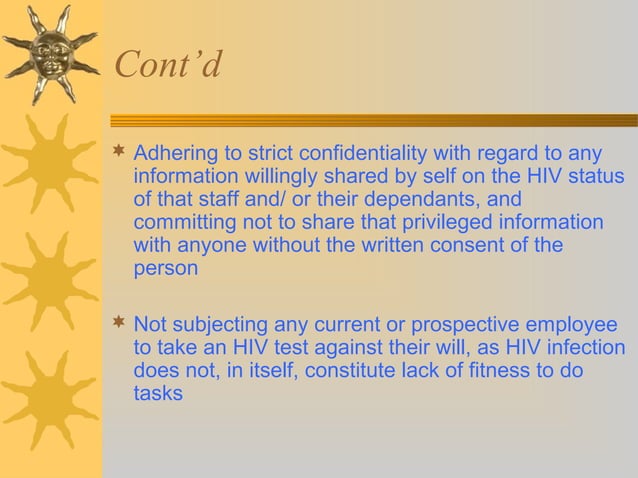 Hiv and aids policy as a tool for stigma reduction at the workplace ...