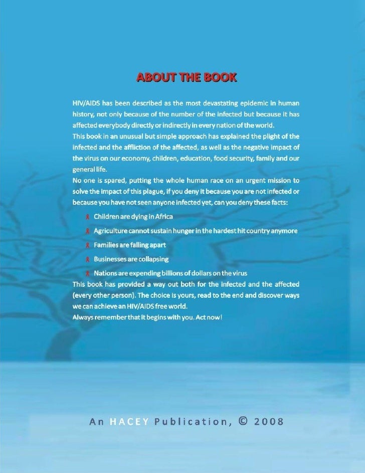 Hiv Book Future Of Infected And Affected Hiv Book Future Of Infected And Affected