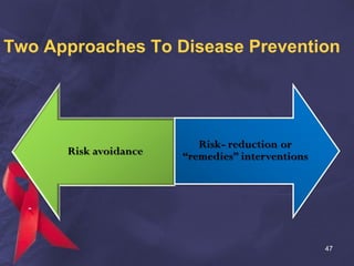 Two Approaches To Disease Prevention
47
 