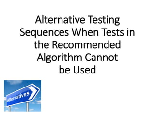 Laboratory Testing For The Diagnosis of HIV Infection | PPTX