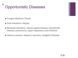 Obstacles to maintaining nutritional statusPolypharmacyDisease complicationsCo-Infections/opportunistic infectionsSymptoms(6)