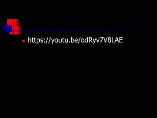  https://youtu.be/odRyv7V8LAE
 