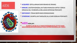 Hiv DAN AIDS dalam kehamilan------------- | PPTX