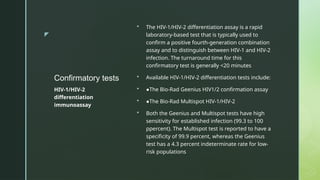 Human immunodeficiency syndrome workup and diagnosis.pptx