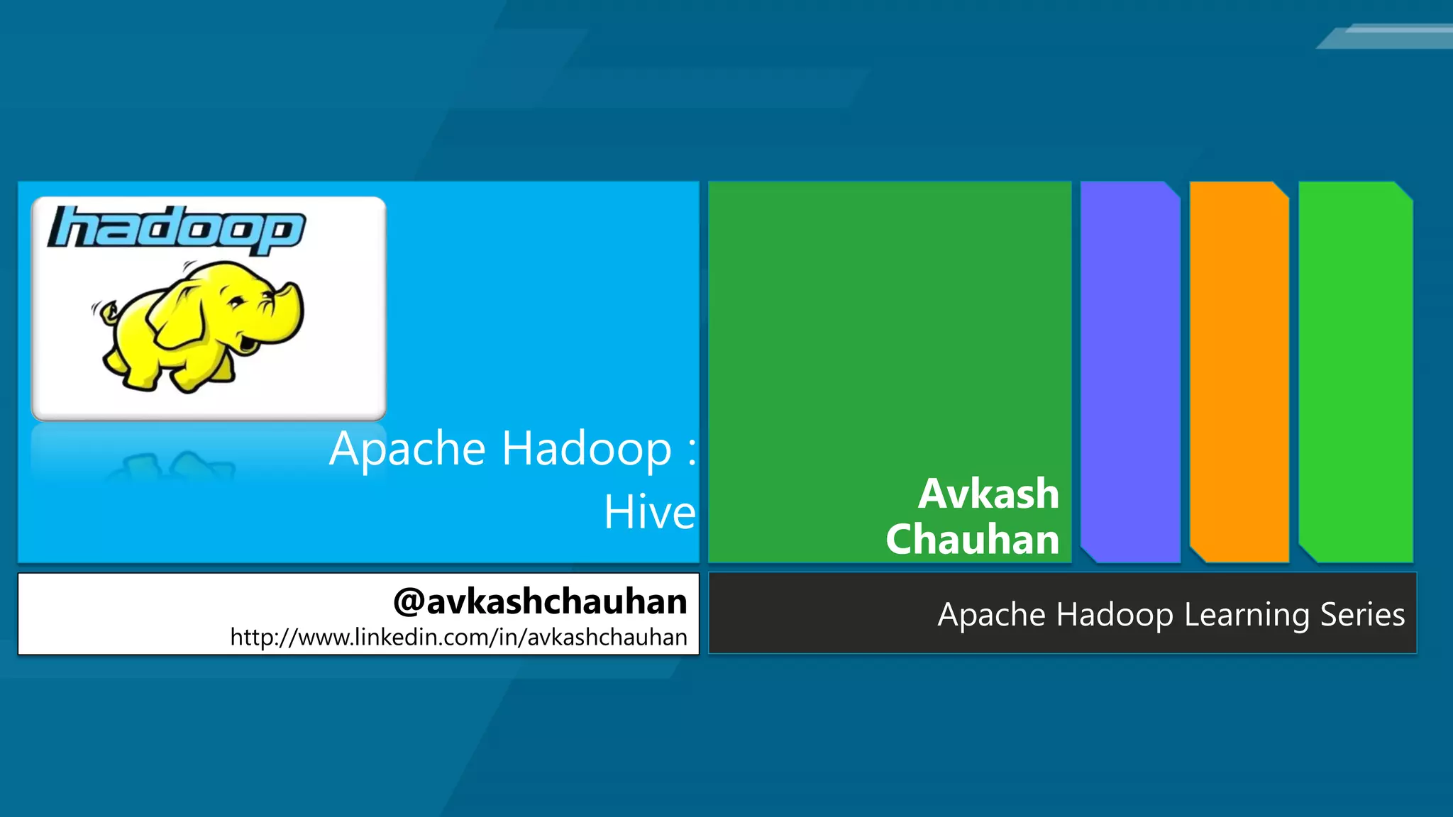 @avkashchauhan
http://www.linkedin.com/in/avkashchauhan
 