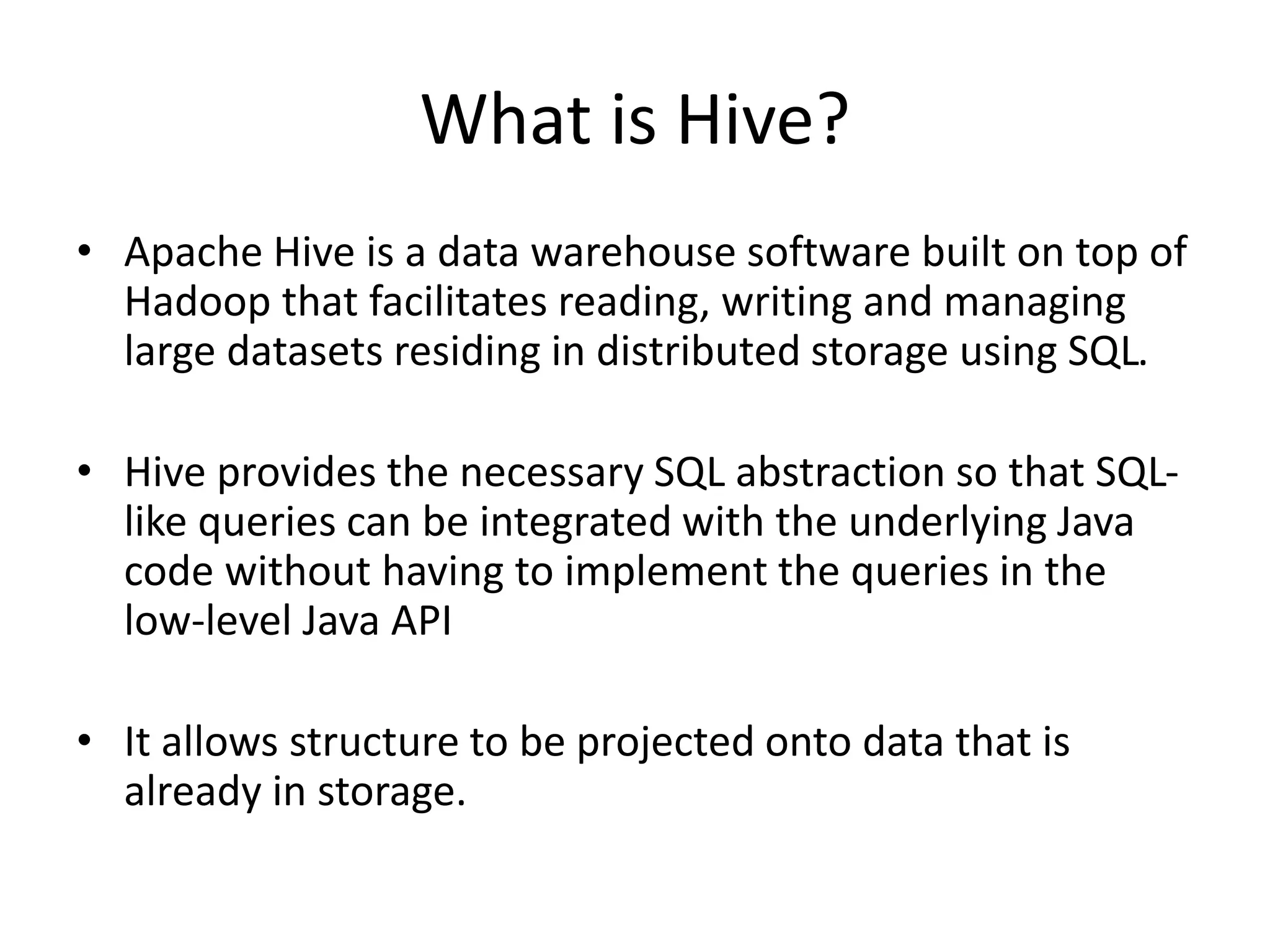 Unveiling Hive: A Comprehensive Exploration of Hive in Hadoop Ecosystem ...