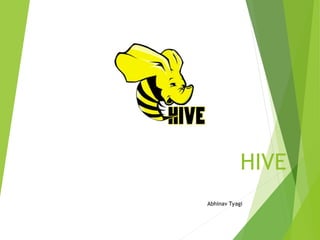 Introduction to Big Data Hive by Abhinav Tyagi | PPT