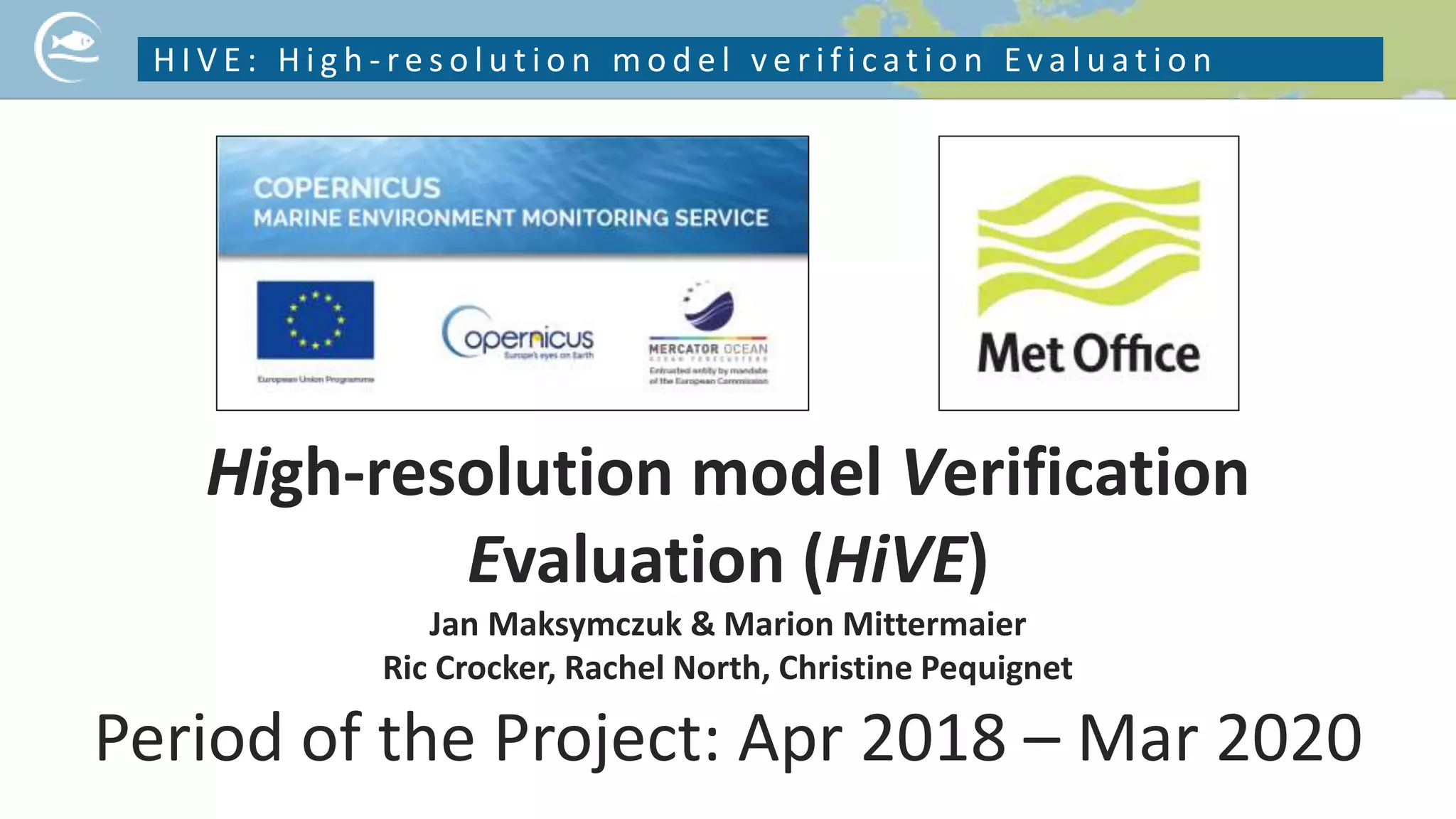 Hive cmems ga_se_h2020_slider