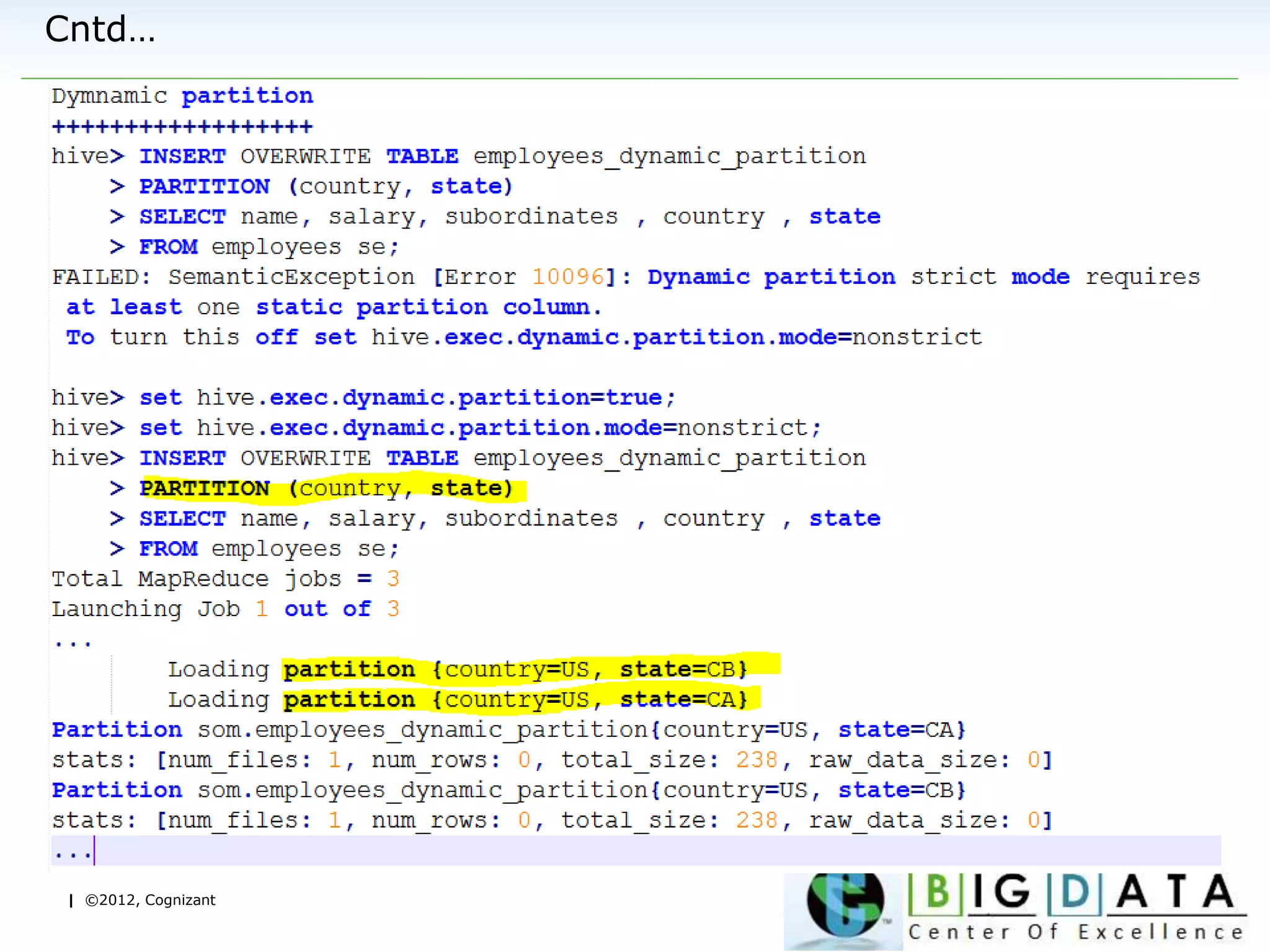 | ©2012, Cognizant
Cntd…
 