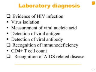 HIV/AIDS Management | PPTX