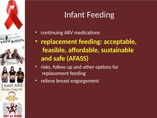 HIV and INFANT FEEDING- June 2021 globally | PPTX