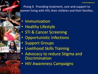 2018 Prevention of Mother to Child Transmission of HIV Infection | PPTX