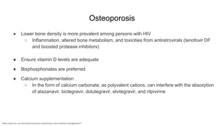 Management of HIV in the Primary Care Setting | PPTX