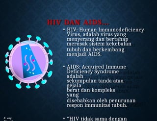 hiv penyuluhan kesehatan dalam mata kuliah promosi kesehatan | PPTX