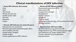 HIV from defination to treatment and prognosis | PPT
