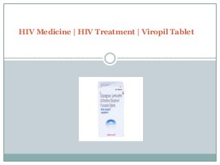 HIV Medicine | HIV Treatment | Viropil Tablet
 