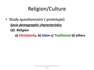 The impact of religion, culture, and multiple stigmas on HIV prevention ...